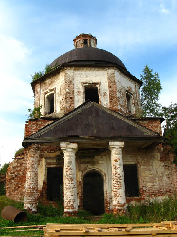 Церковь Екатерины, Батран (Череповецкий район, Вологодская область). фасады
