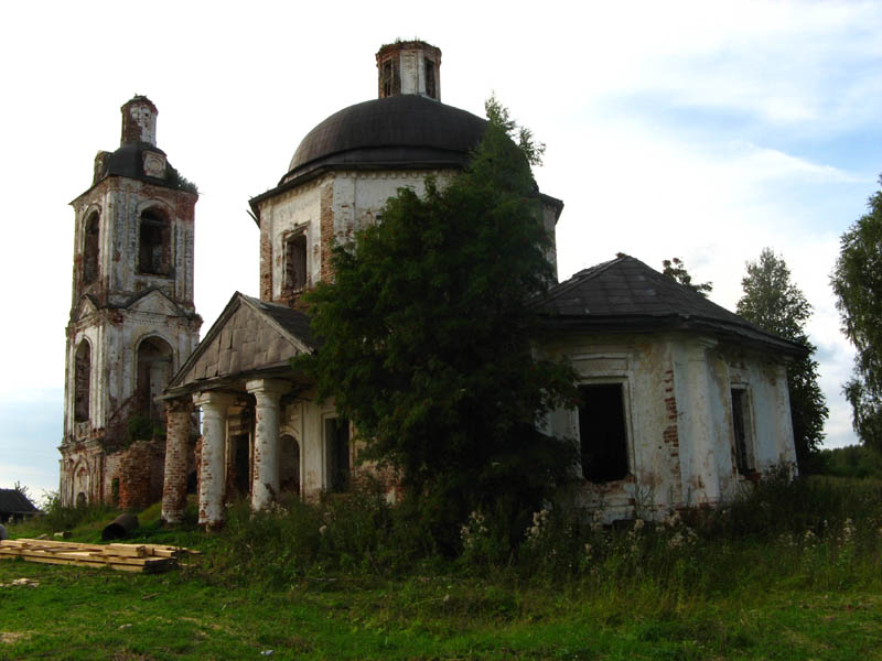 Церковь Екатерины, Батран (Череповецкий район, Вологодская область). фасады