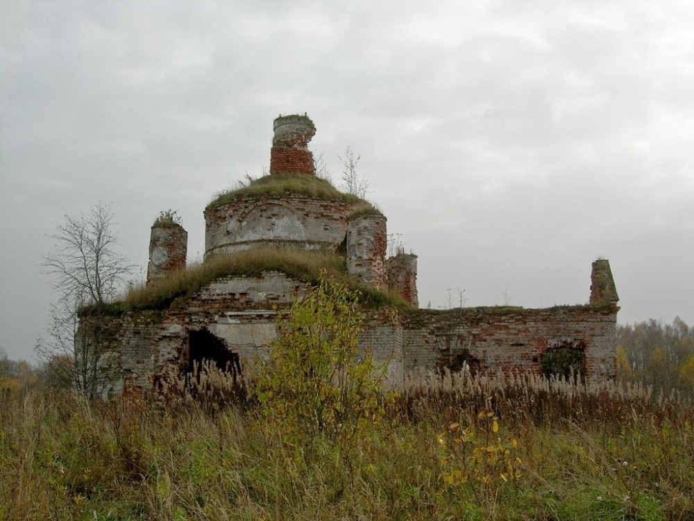 Церковь Илии Пророка (старая), Батран (Череповецкий район, Вологодская область). фасады, вид с северной стороны