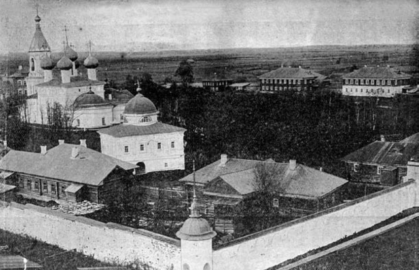Горний Успенский женский монастырь, Вологда (Вологда, город, Вологодская область). архивная фотография, Фото начала XX века из книги 