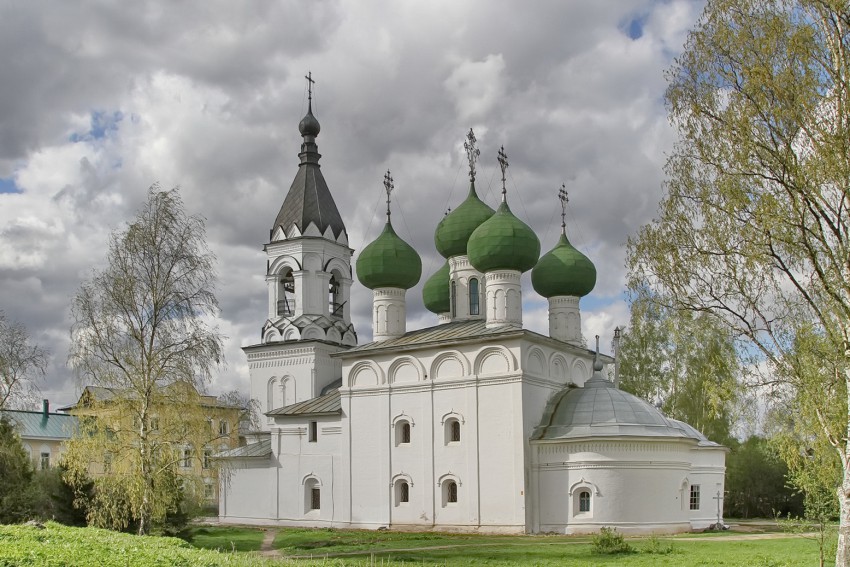 Горний Успенский женский монастырь, Вологда (Вологда, город, Вологодская область). общий вид в ландшафте