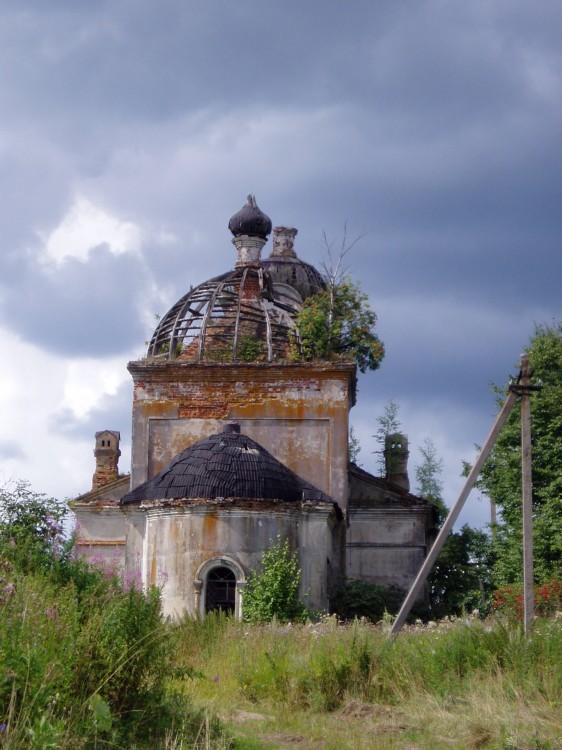 Церковь Боголюбской иконы Божией Матери, Филимоново (Ростовский район, Ярославская область). фасады, Вид алтарной части церкви