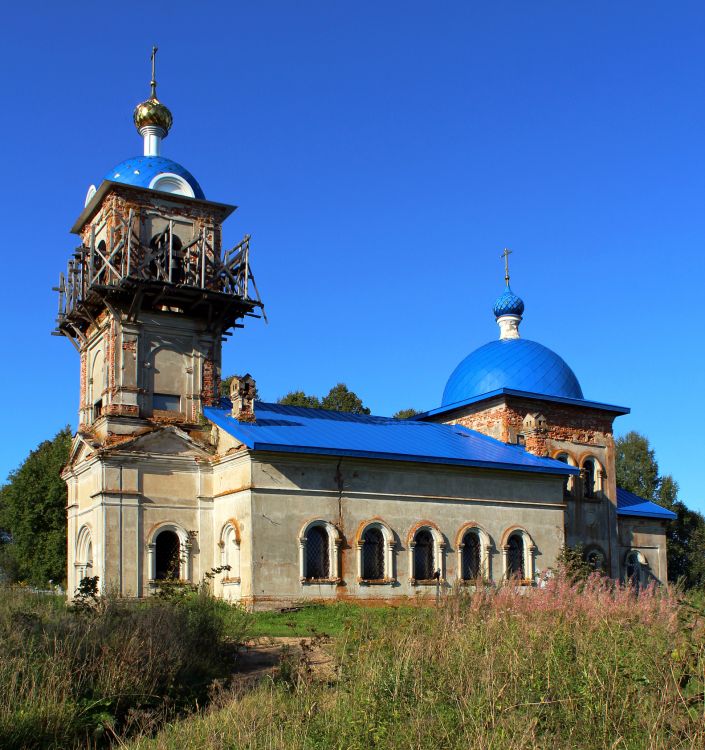 Филимоново. Церковь Боголюбской иконы Божией Матери. фасады