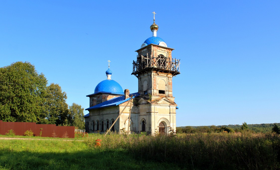 Филимоново. Церковь Боголюбской иконы Божией Матери. фасады