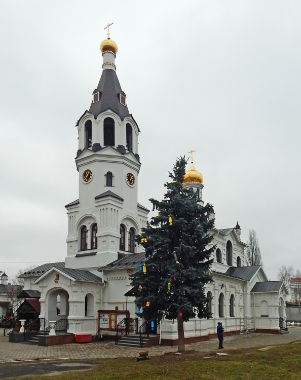 Гомельский Никольский мужской монастырь. Церковь Николая Чудотворца, Гомель (Гомель, город, Беларусь, Гомельская область). фасады