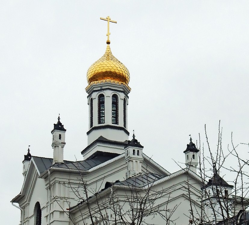 Гомель. Гомельский Никольский мужской монастырь. Церковь Дионисия Радонежского. архитектурные детали