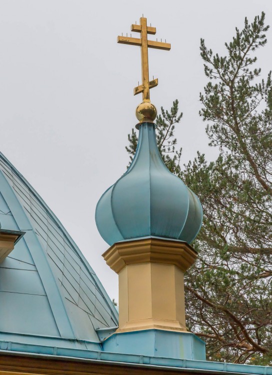 Спасо-Преображенский Валаамский монастырь. Гефсиманский скит. Часовня Вознесения Господня, Валаамские острова (Сортавальский район, Республика Карелия). архитектурные детали, Малая глава