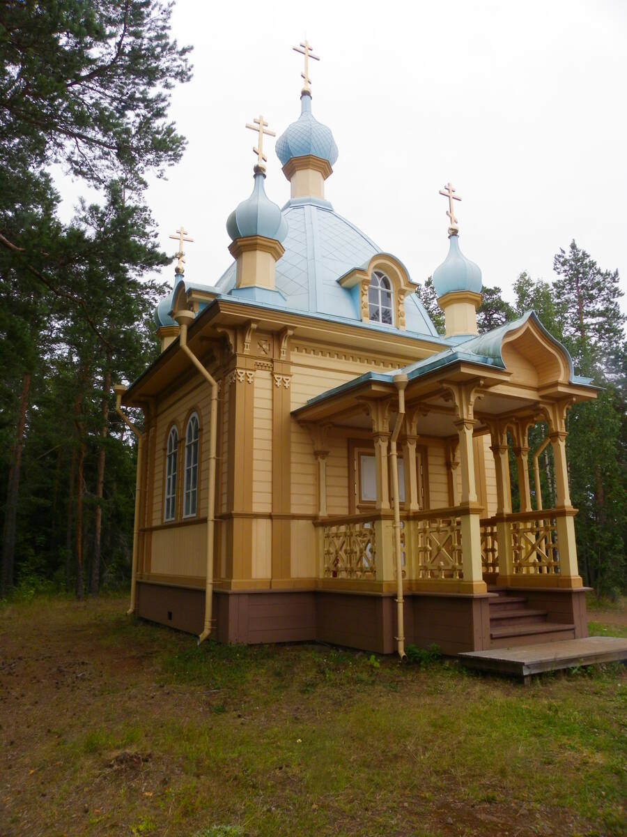 Спасо-Преображенский Валаамский монастырь. Гефсиманский скит. Часовня Вознесения Господня, Валаамские острова (Сортавальский район, Республика Карелия). фасады