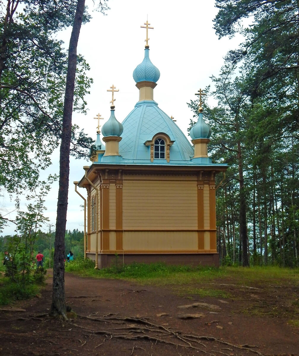 Спасо-Преображенский Валаамский монастырь. Гефсиманский скит. Часовня Вознесения Господня, Валаамские острова (Сортавальский район, Республика Карелия). фасады