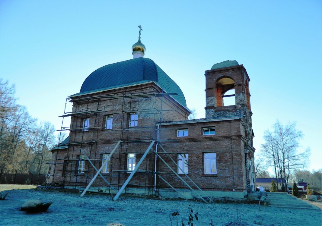 Шапкино. Церковь Петра и Павла. фасады