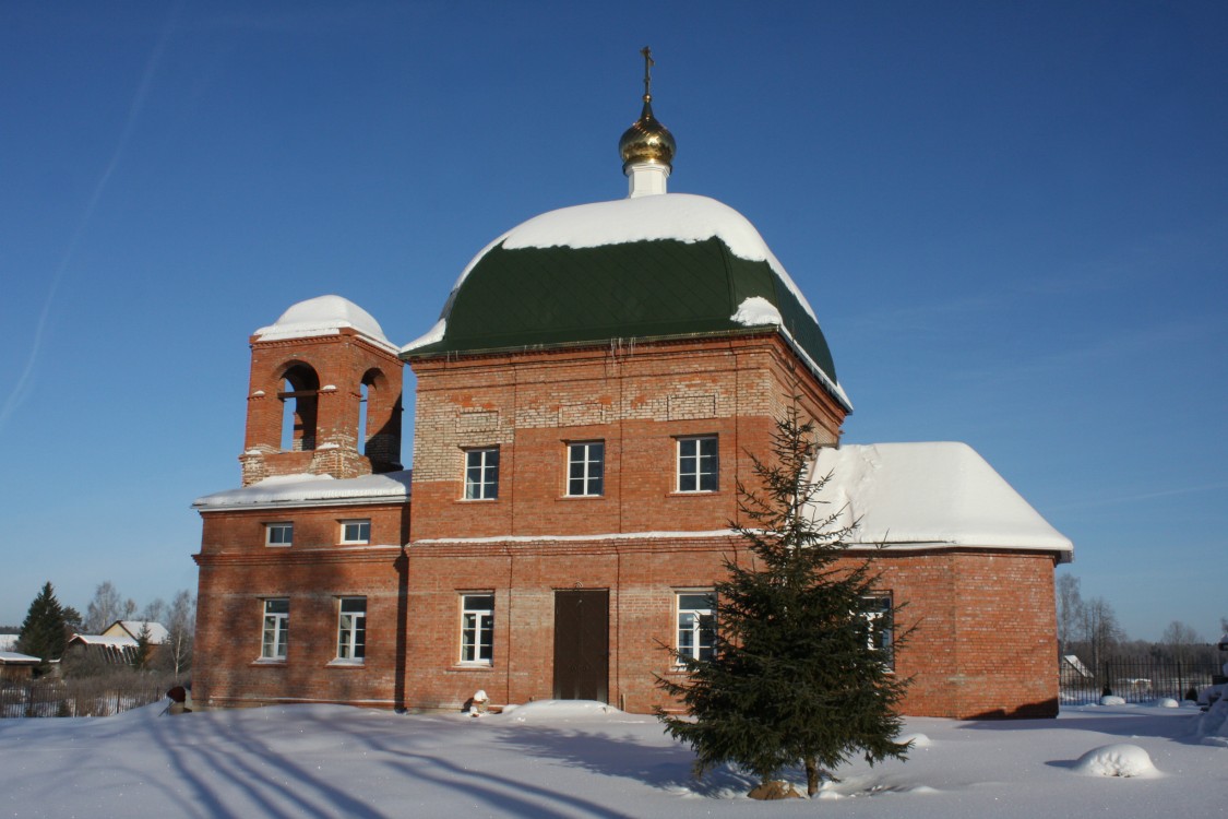 Шапкино. Церковь Петра и Павла. фасады