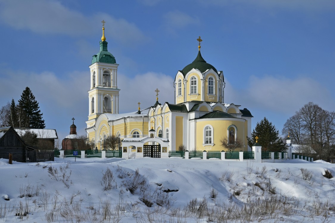 Погост-Голенково. Церковь Николая Чудотворца. фасады, Вид с юго-востока
