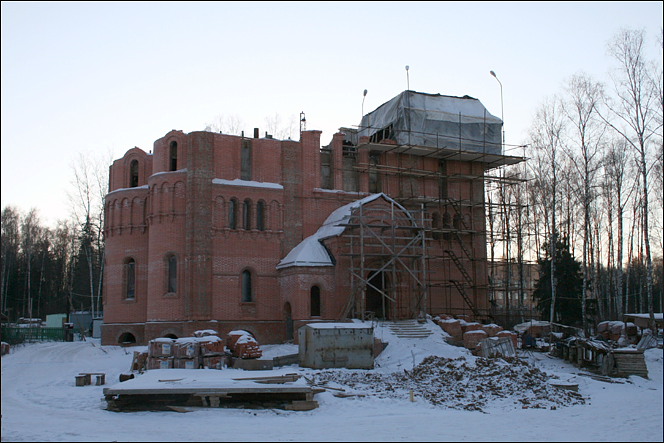 Селятино. Церковь Серафима Саровского. документальные фотографии