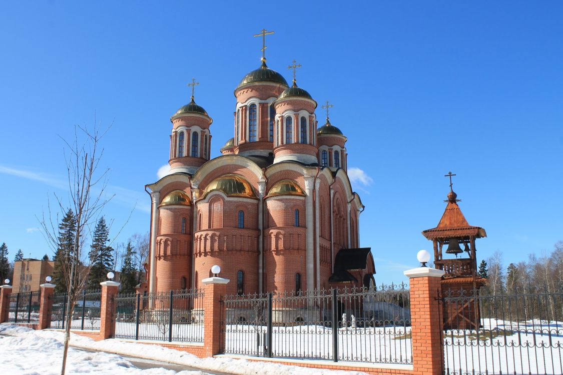 Церковь Серафима Саровского, Селятино (Наро-Фоминский городской округ, Московская область). фасады