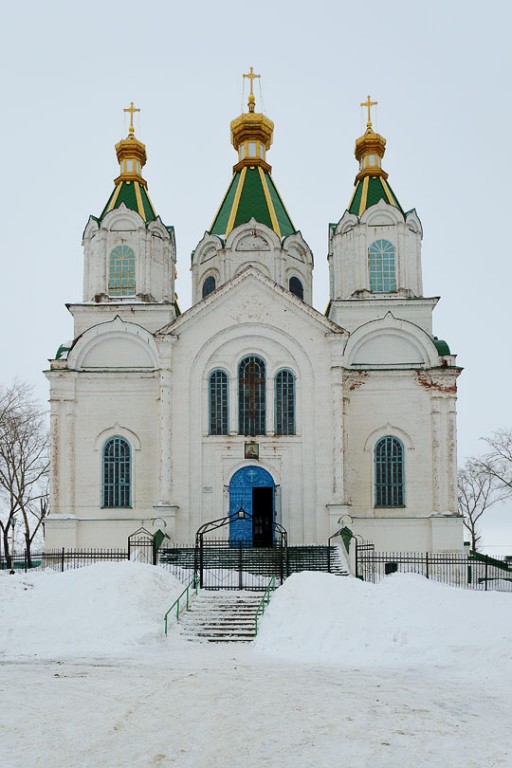 Пичаево. Церковь Троицы Живоначальной. фасады