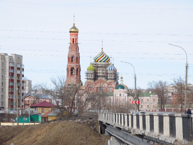 Вознесенский женский монастырь, Тамбов (Тамбов, город, Тамбовская область). общий вид в ландшафте