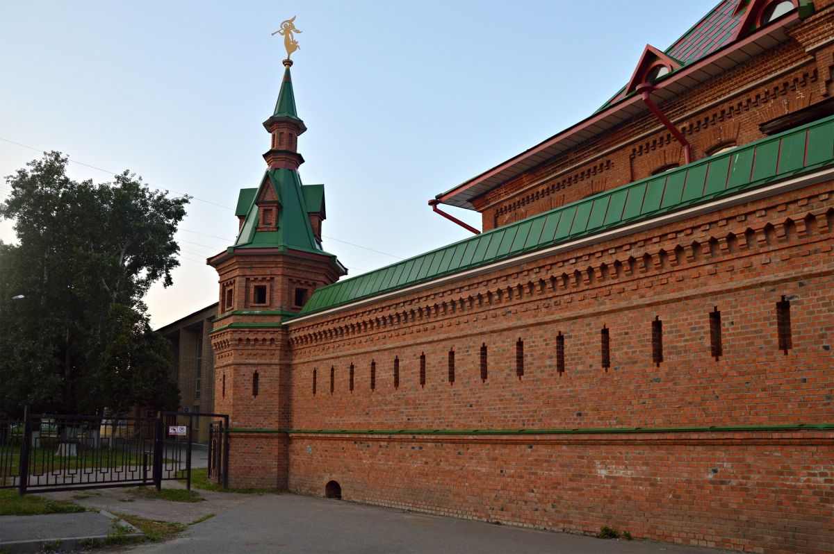 Вознесенский женский монастырь, Тамбов (Тамбов, город, Тамбовская область). дополнительная информация, крепостная стена с башней