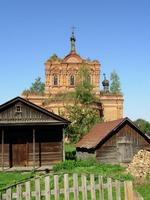 Алкужинские Борки. Николая Чудотворца, церковь