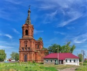 Церковь Николая Чудотворца, Церковь Николая Чудотворца в Алкужинских Борках<br>, Алкужинские Борки, Моршанский район и г. Моршанск, Тамбовская область