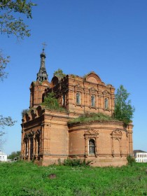 Алкужинские Борки. Церковь Николая Чудотворца