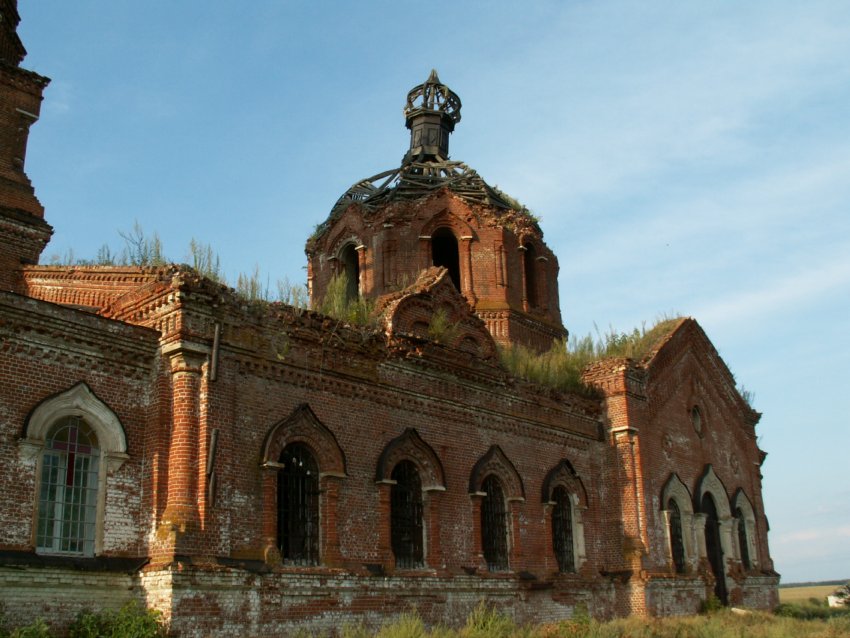 Ваново (Вановье). Церковь Троицы Живоначальной. фасады, Троицкая церковь. Южный фасад.