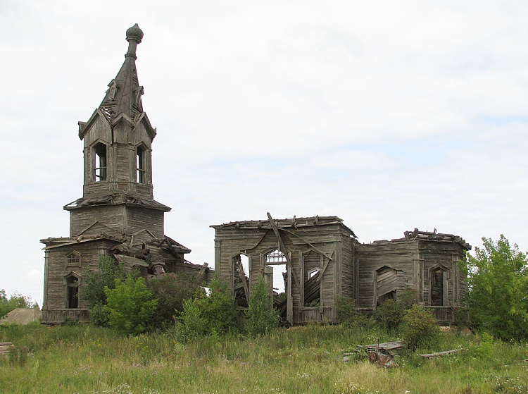 Альдия. Церковь Покрова Пресвятой Богородицы. фасады