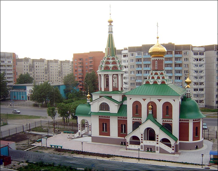 Тюмень (Тюмень, город). Церковь Николая Чудотворца, фотография. общий ...