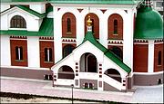 Церковь Николая Чудотворца, Географически церковь стоит "неточно". Это по-видимому восточный портал.<br>, Тюмень, Тюмень, город, Тюменская область