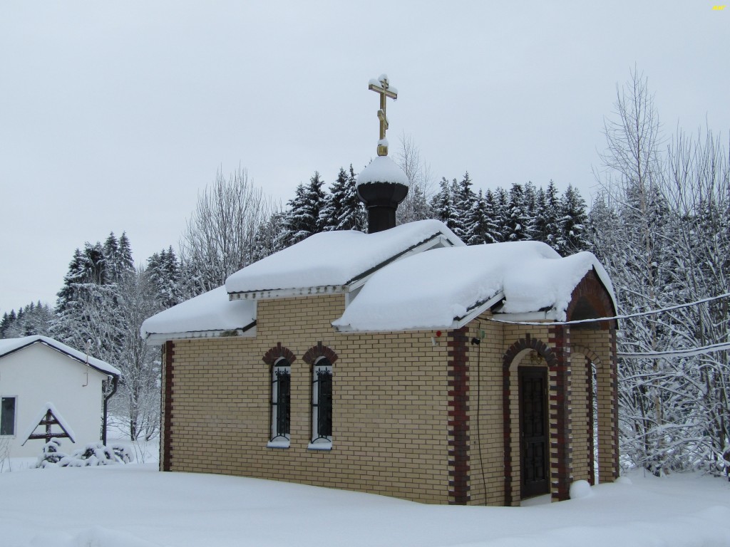 Мариинский Вохоновский женский монастырь. Церковь Силуана Афонского, Вохоново (Гатчинский район, Ленинградская область). фасады, Церковь Силуана Афонского.