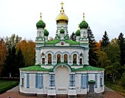 Церковь Сампсона Странноприимца, Вид на храм с Шведской могилы,-с вершины холма,под которым покоятся погибшие в Полтавской битве российские воины.
<br>, Полтава, Полтавский район, Украина, Полтавская область