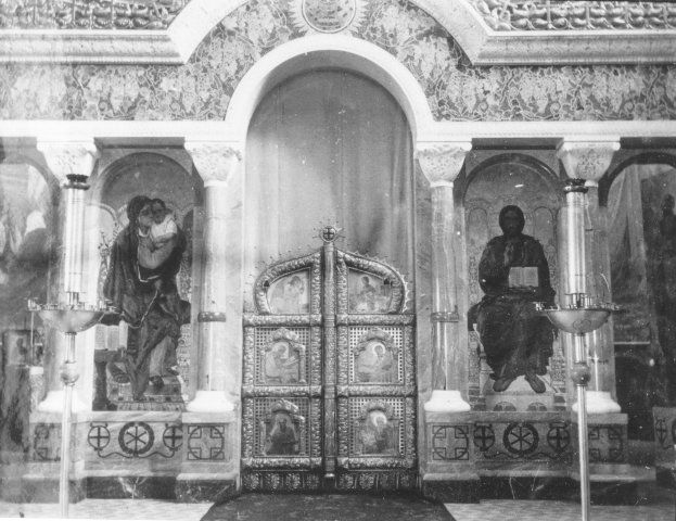 Полтава. Церковь Сампсона Странноприимца. архивная фотография, Интерьер и убранство, Царские врата