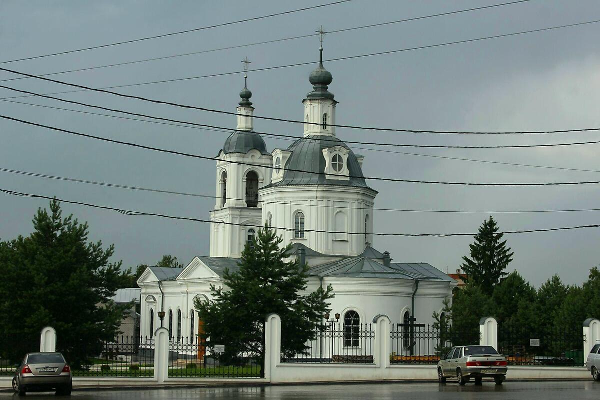 фасады. Церковь Николая Чудотворца, Алексин (Алексинский район и пос. Новогуровский, Тульская область)