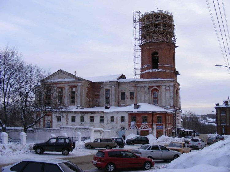 Собор Спаса Нерукотворного Образа, Вятка (Киров) (Вятка (Киров), город, Кировская область). документальные фотографии, Фото Людмилы Васильковой
