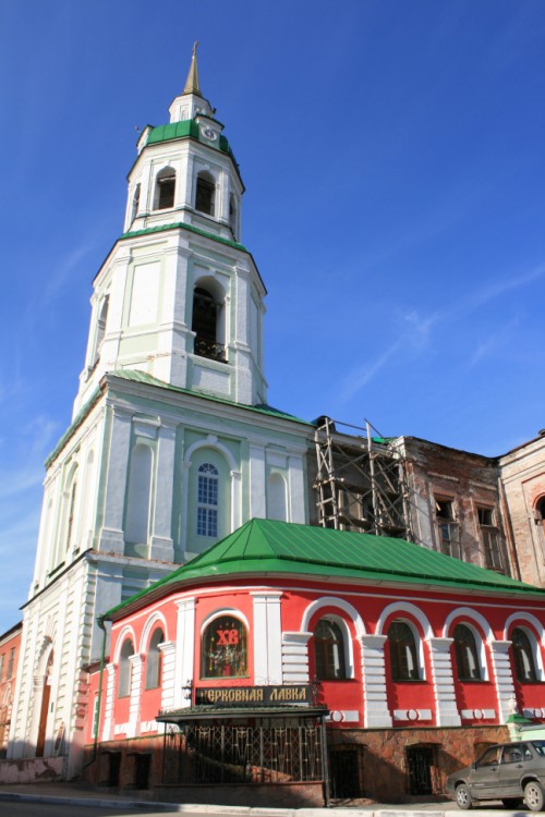 Собор Спаса Нерукотворного Образа, Вятка (Киров) (Вятка (Киров), город, Кировская область). документальные фотографии