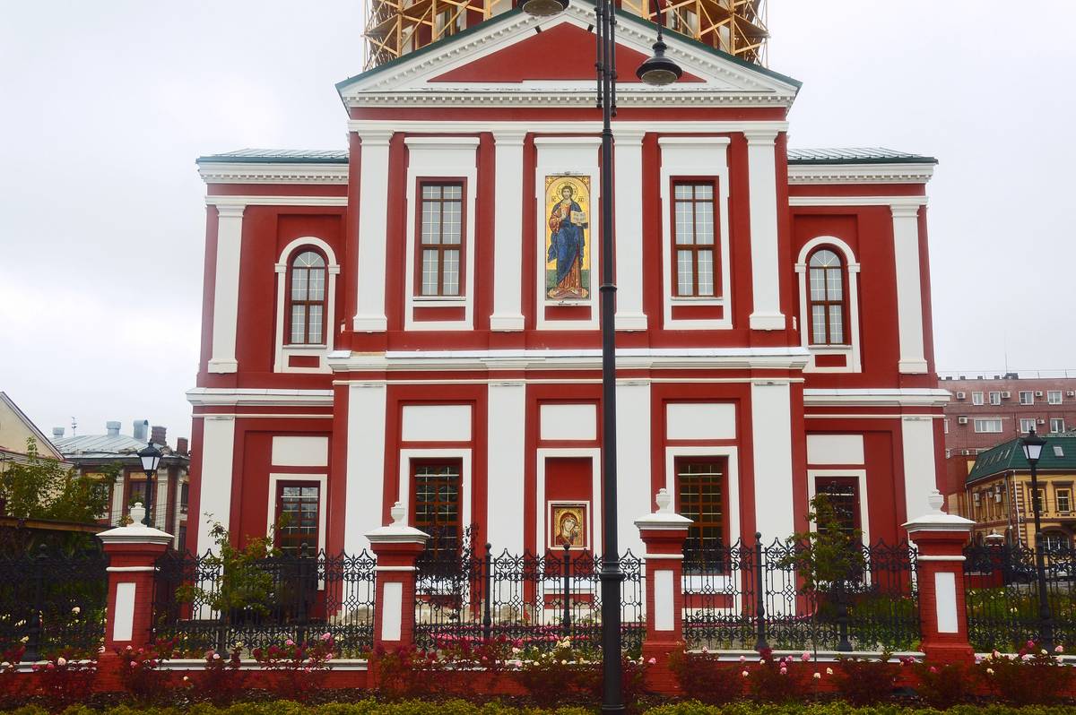 Собор Спаса Нерукотворного Образа, Вятка (Киров) (Вятка (Киров), город, Кировская область). архитектурные детали