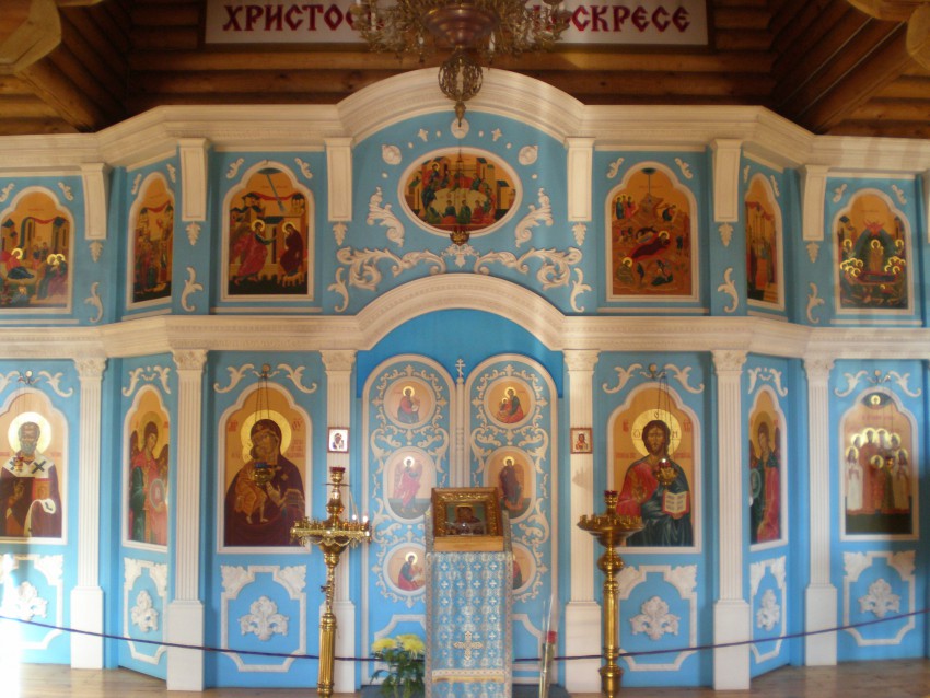 Церковь Феодоровской иконы Божией Матери (деревянная), Вятка (Киров) (Вятка (Киров), город, Кировская область). интерьер и убранство