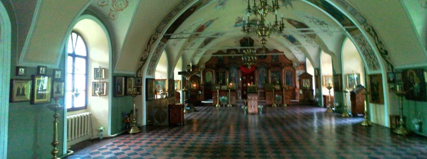 Церковь Троицы Живоначальной, Слободской (Слободской район, Кировская область). интерьер и убранство, интерьер Троицкой церкви