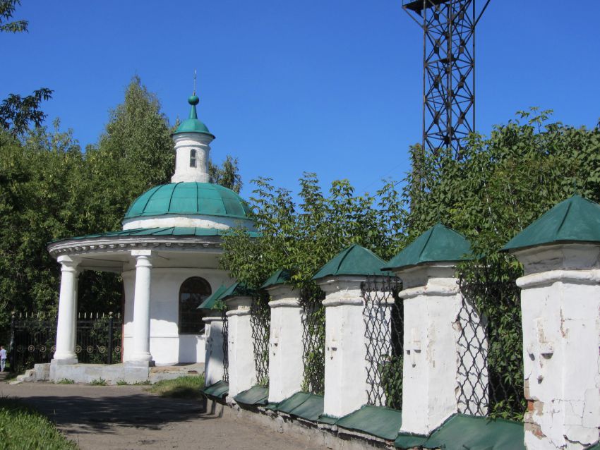 Часовня Иоанна Предтечи, Слободской (Слободской район, Кировская область). общий вид в ландшафте, Часовня  Иоанна  Предтечи  город  Слободской 