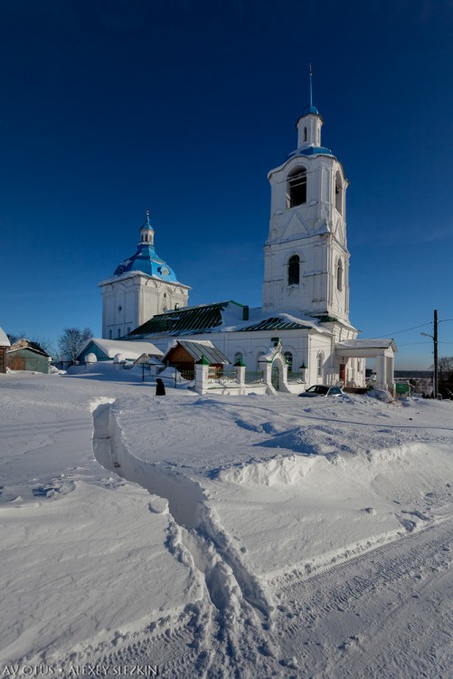 Церковь Троицы Живоначальной, Быстрица (Оричевский район, Кировская область). фасады