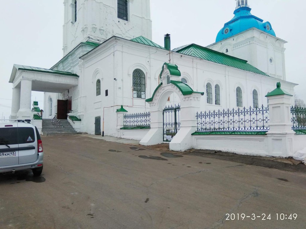 Церковь Троицы Живоначальной, Быстрица (Оричевский район, Кировская область). архитектурные детали