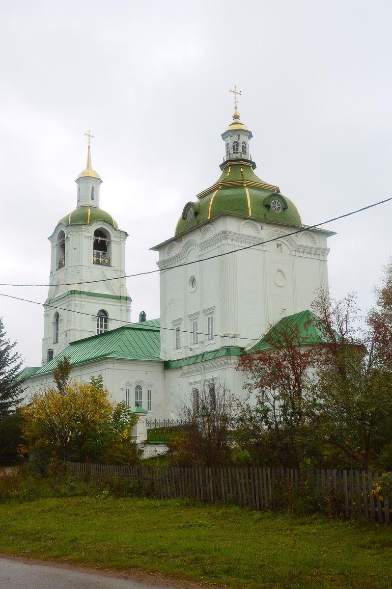 Церковь Троицы Живоначальной, Быстрица (Оричевский район, Кировская область). фасады