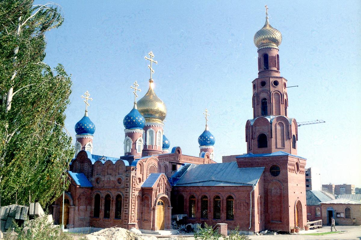 документальные фотографии. Воскресенский мужской монастырь. Собор Воскресения Христова, Самара (Самара, город, Самарская область)