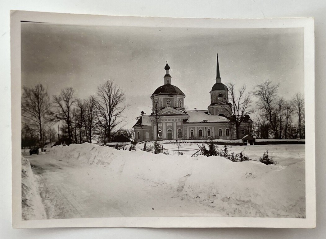 Церковь Благовещения Пресвятой Богородицы, Порожки (Волотовский район, Новгородская область). архивная фотография, Фото 1941 г. с аукциона e-bay.de