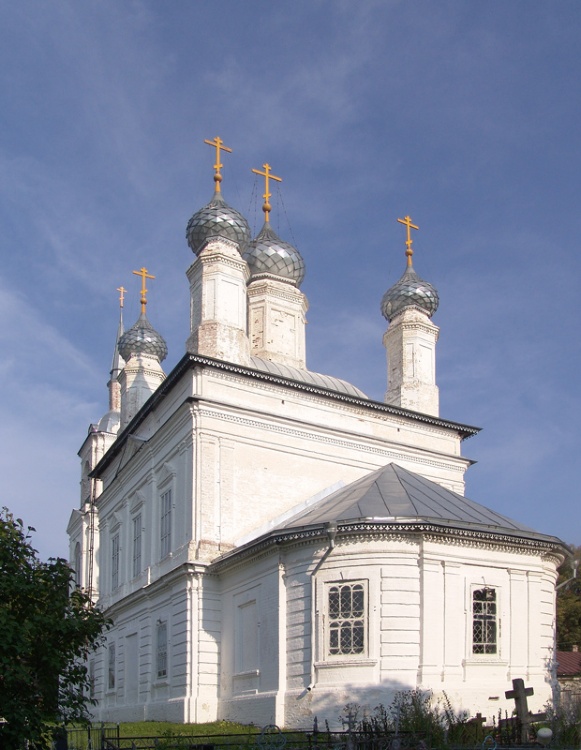 Церковь Рождества Пресвятой Богородицы, Поздеевское (Некрасовский район, Ярославская область). фасады