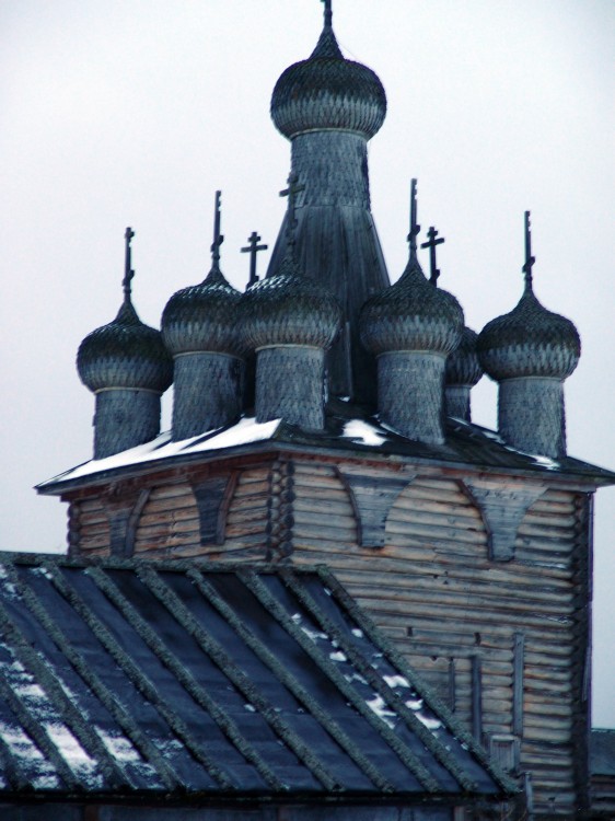 Церковь Покрова Пресвятой Богородицы (Сретения Господня), Рикасово (Заостровье) (Приморский район, Архангельская область). архитектурные детали, 		      