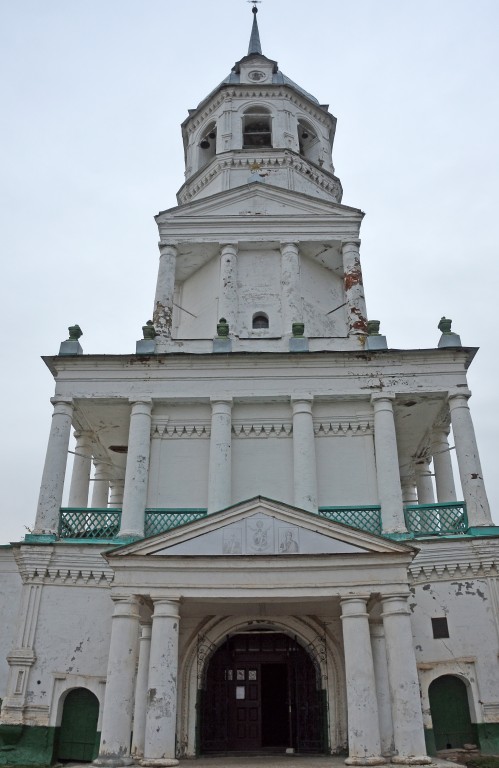 Кстинино. Церковь Троицы Живоначальной. фасады