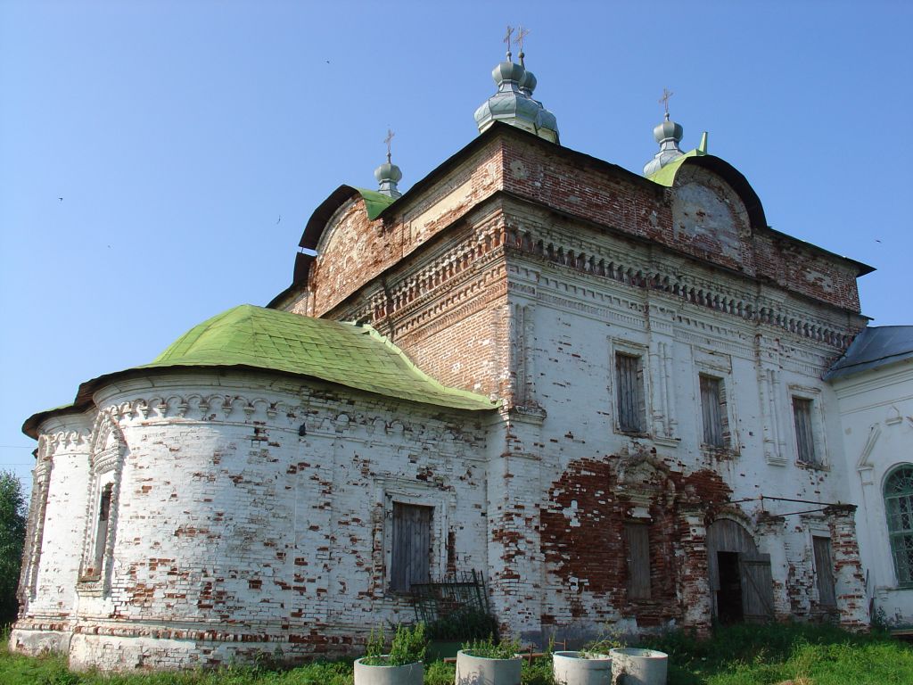 Церковь Троицы Живоначальной, Кстинино (Кирово-Чепецкий район, Кировская область). архитектурные детали