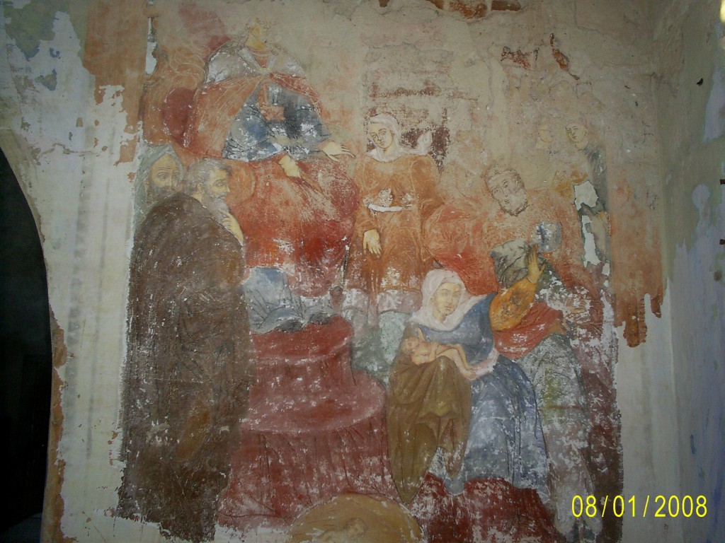 Церковь Михаила Архангела, Мелечкино (Родниковский район, Ивановская область). интерьер и убранство, росписи внутри храма