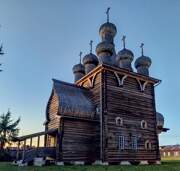 Рикасово (Заостровье). Покрова Пресвятой Богородицы (Сретения Господня), церковь