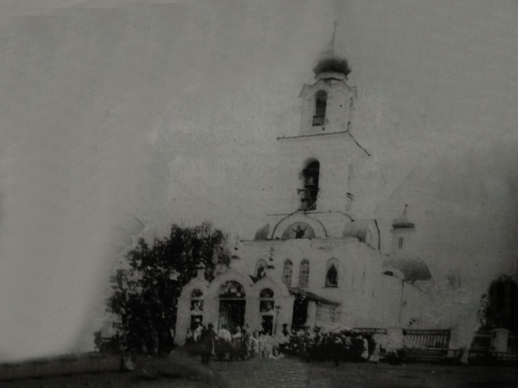 Церковь Петра и Павла, Дуван (Дуванский район, Республика Башкортостан). архивная фотография, Уникальное фото 1910-х годов из приходского архива